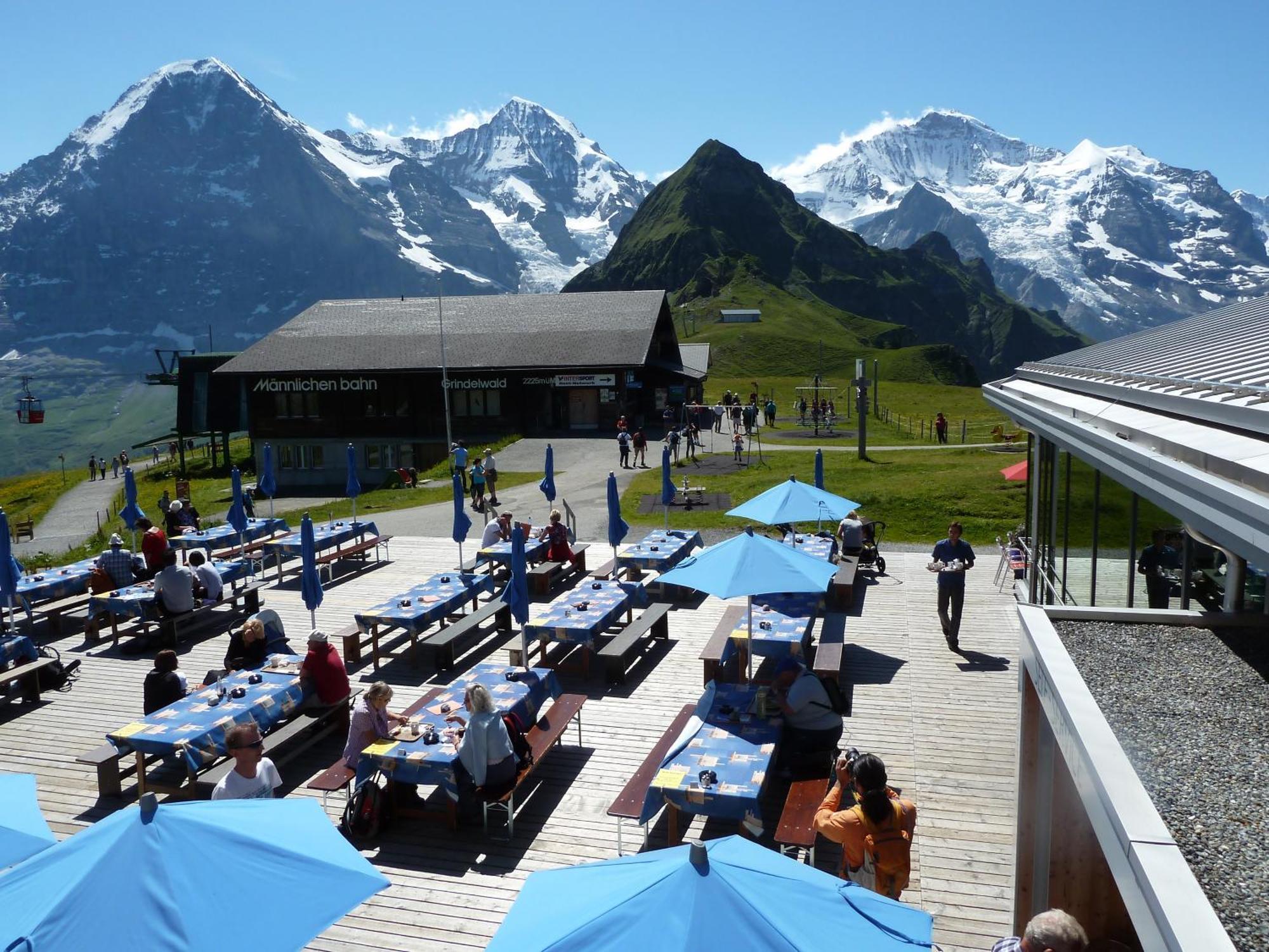 Berghaus Maennlichen Hotel Grindelwald Exterior foto