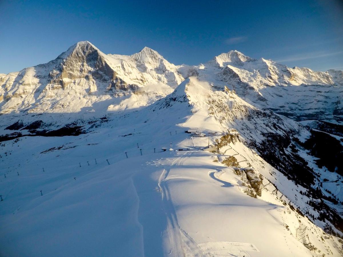 Berghaus Maennlichen Hotel Grindelwald Exterior foto