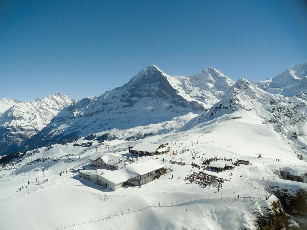 Berghaus Maennlichen Hotel Grindelwald Exterior foto