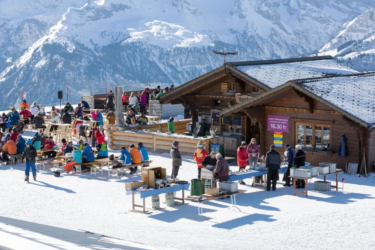 Berghaus Maennlichen Hotel Grindelwald Exterior foto